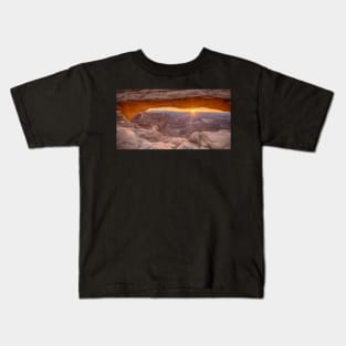 Mesa Arch Sunrise Kids T-Shirt